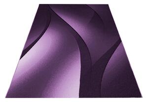 TKANA PREPROGA Plus 8010 160/230 cm tkano lila, bela