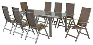 VRTNI SET aluminij srebrne barve srebrne barve