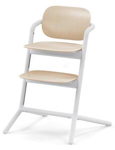 STOLČEK ZA HRANJENJE Lemo 56/54,5/81,5 cm bela, barve javorja