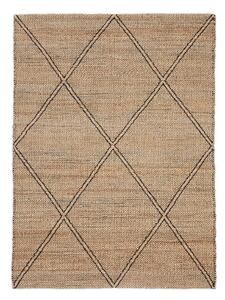 Ročno tkana preproga iz jute v naravni barvi 200x300 cm Vallalta – Kave Home