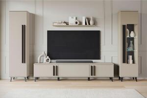 XXXL Dnevni Regal Helsinki 2, Bež, 4-Delno