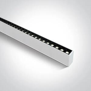 NADSTROPNA SVETILKA LINEARNA LED 40W/4000K/3800lm BELA DM38150B/W/C