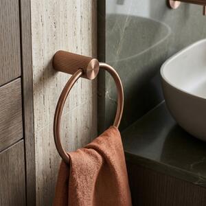 Kopalniški obešalnik Ring 64106 SOLO Brush Copper