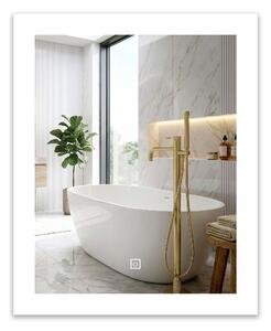 Stensko ogledalo LED 60x80cm SAB-3426