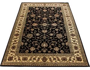 TKANA PREPROGA Marrakesh 160/230 cm tkano črna
