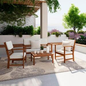 Mömax Lounge Garnitura Zypern, Naravna, Bež, 4-Delno