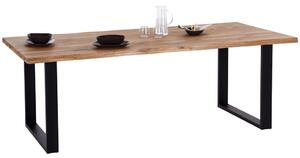 James Wood Jedilna Miza Wood, Hrast, Masivno, 220x100