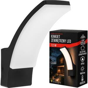 Fasadna LED stenska svetilka JNH032-G črna