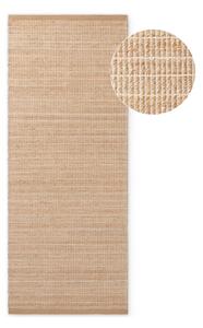 Obojestranski/ročno tkan tekač iz mešanice jute v naravni barvi 80x200 cm Birka – Villeroy&Boch