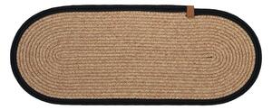 Črni/v naravni barvi komplet preprog za stopnice 16 ks 25x65 cm Milo Frame – Vitaus