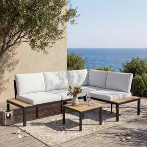 Bessagi Garden Lounge Garnitura Arianna, Krem