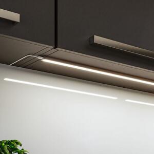 Paulmann podsvetilna lampa Inline 2-delni startni komplet krom 55 cm CCT, Kovinska, Kuhinja, Aluminij
