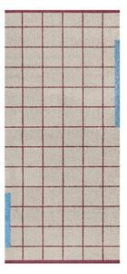 Bordo rdeča/siva preproga 70x150 cm Network – Mette Ditmer Denmark