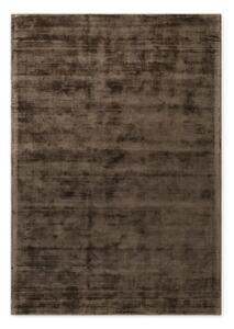 Rjava ročno tkana viskozna preproga 120x180 cm Noemi – Vikosa