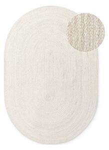 Kremno bela obojestranska/ročno tkana preproga iz jute 160x230 cm Braided – Hanse Home