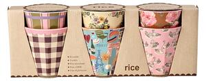 Rice komplet lončkov iz melamina 250 ml