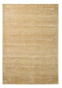 Gorčično rumena ročno tkana preproga 200x300 cm Eloda – Kave Home