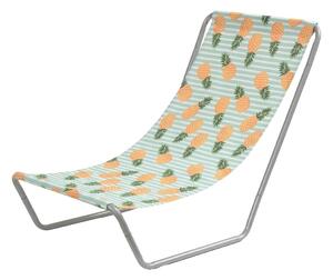 Zložljiv ležalnik za plažo SAND PINEAPPLE, barven