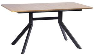 Livetastic Raztegljiva Miza Jax, Barva Hrasta, Črna, 150-190x90
