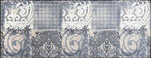 TEKAČ Arabesque 75/190 cm potiskano svetlo siva, bež