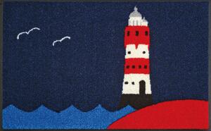 PREDPRAŽNIK Leuchtturm 50/75 cm potiskano rdeča, bela, temno modra