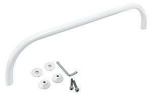 Držalo za brisače za kopalniški radiator (Širina: 50 cm, Bela, Primerno za: Kopalniški radiatorji Berlin/Kairo/Mannheim)
