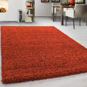 Novel Preproga Z Visokim Florom Life, Terakota, 80x150cm