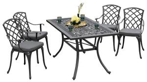 Gardenson Vrtni Set Rhodos, Barva Grafita, 5-Delni