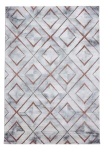 TKANA PREPROGA Naxos 3811 bronze 140/200 cm tkano barve brona