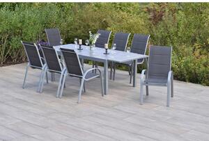 Gardenson Vrtni Set Amalfi, 9-Delni, Aluminij