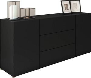 P & B Komoda Berlin, Črna Mat