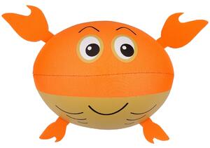 Neoprenska žoga za v vodo CRAB ø 17 cm, oranžna
