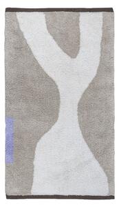 Belo-bež pralna bombažna preproga 50x80 cm Figura – Mette Ditmer Denmark