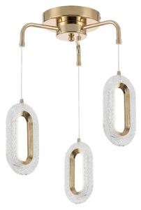 VISEČA STROPNA LED SVETILKA G173-3CP GOLD
