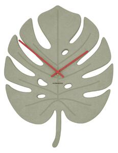Stenska ura Luxhora Monstera Khaki 11 barv kazalcev