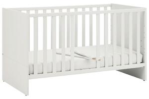 OTROŠKA POSTELJICA Little Snu bukev masivno 145/75/83 cm bela