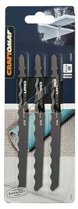 Craftomat Listi za vbodno žago T 313 AW (Karton/preproga, 3 -del., T-gred)