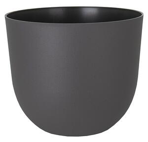 Artevasi Cvetlični lonec Havana Natural (Zunanje dimenzije (Ø x V): 20 x 16,6 cm, Plastika, Antracit)