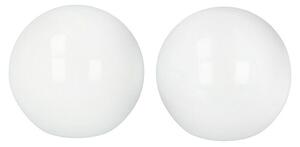 Expo Ambiente Končni kos Ball (Bele barve, Primerno za: Karnise Ø 20, 2 kos)