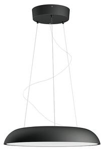 Philips Hue LED viseča okrogla svetilka Amaze (25 W, Ø x V: 43,4 x 150 cm, Črna)