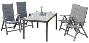 VRTNI SET aluminij barve grafita barve grafita, temno siva