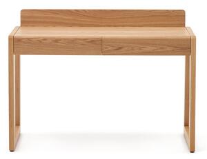 Pisalna miza z mizno ploščo v jesenovem dekorju 60x120 cm Arandu – Kave Home