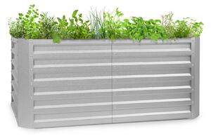 Blumfeldt Blum High Grow Straight, visoka greda, 120 x 60 x 60 cm, 432 l, jeklo