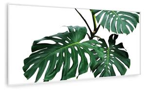 Klarstein Wonderwall Air Art Smart, infrardeč grelnik, zelen list, 120 x 60 cm, 700 W