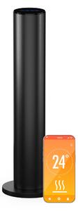 Blumfeldt SmartFlow Tower infrardeči radiator, 700 W, 360° porazdelitev toplote, Upravljanje prek WLAN