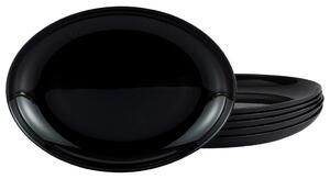 Creatable Set Krožnikov Za Žar Italien Party Black, 6-Delni