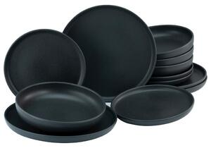 Creatable Jedilni Servis Uno Black, 12-Delni