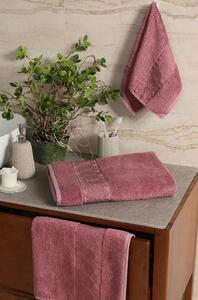 Brisača Bamboo Jacquard Marsilya Dusty Rose 50x90