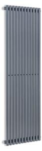 Besoa Delgado 160 x 45, radiator, 822 W, topla voda, 1/2", 8 – 20 m², siva