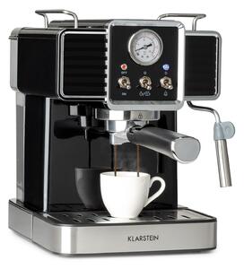 Klarstein Gusto Classico, aparat za espresso, 1350 W, tlak 20 barov, rezervoar za vodo: 1,5 litra